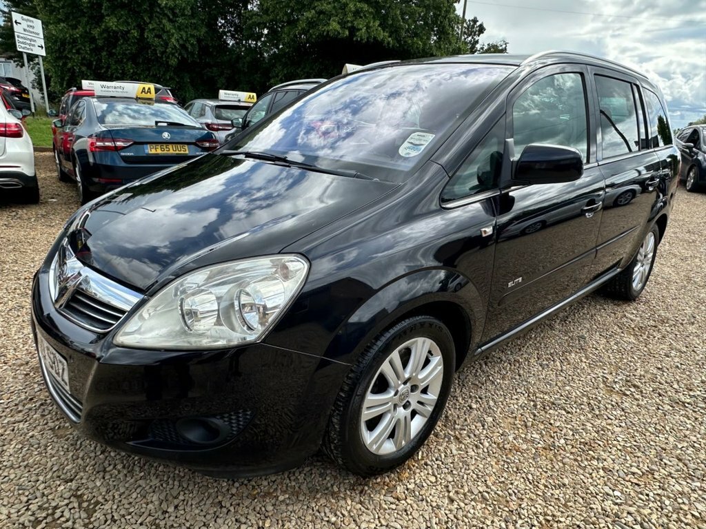 Vauxhall Zafira 1.7L Elite Black
