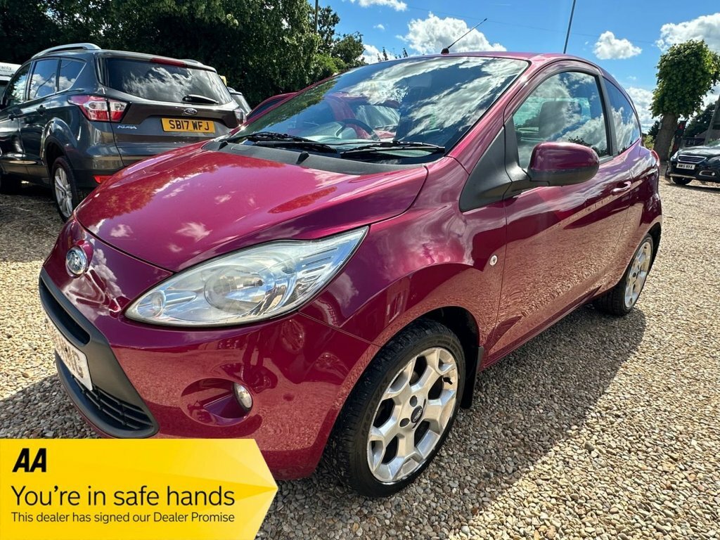 Ford KA 1.2L Zetec Red