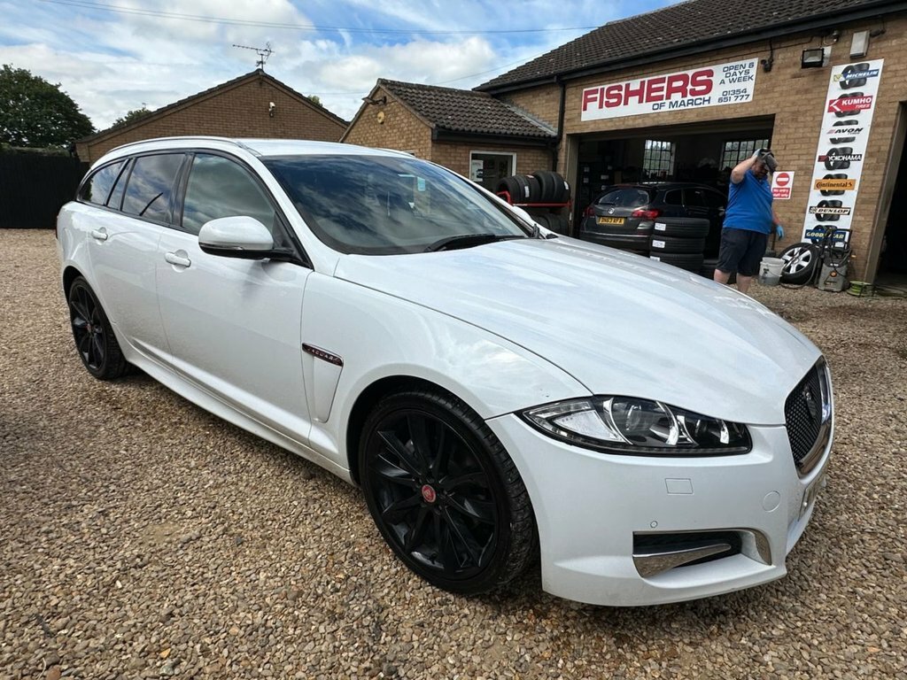 Jaguar XF 2.2L R-sport White #4