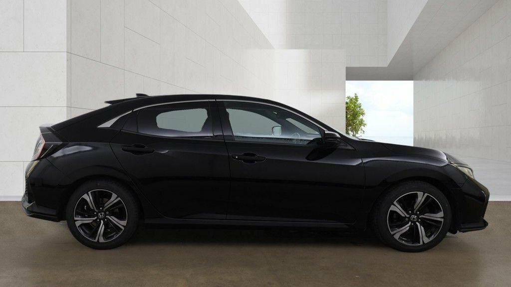 Honda Civic Vtec Sport Black #6