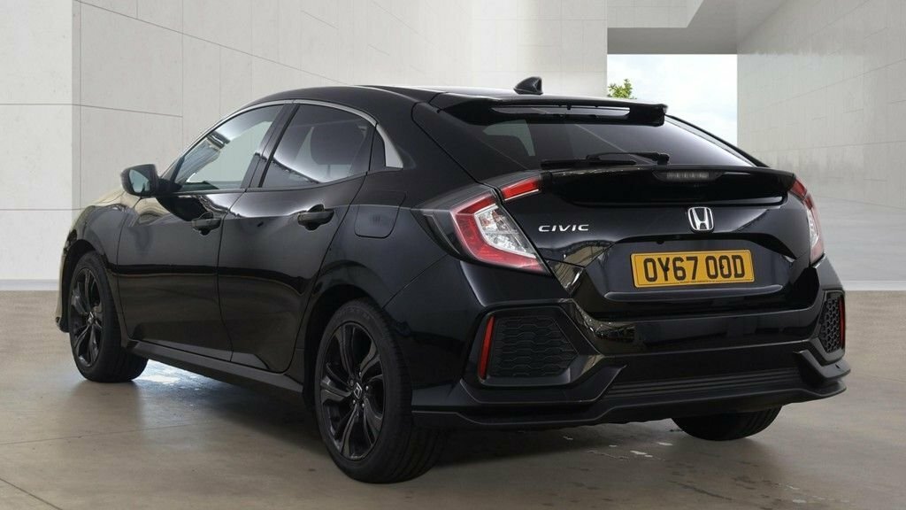 Honda Civic Vtec Sport Black #4