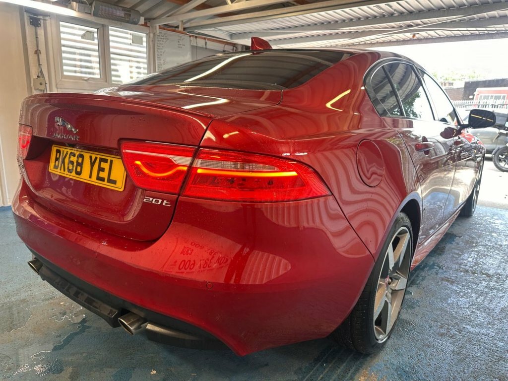 Jaguar XE 2L R-sport BK68YEL Red #5