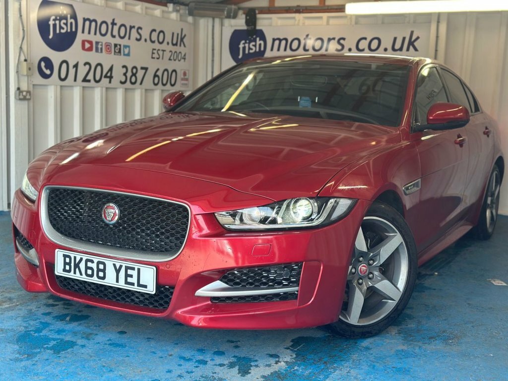 Jaguar XE 2L R-sport BK68YEL Red #6