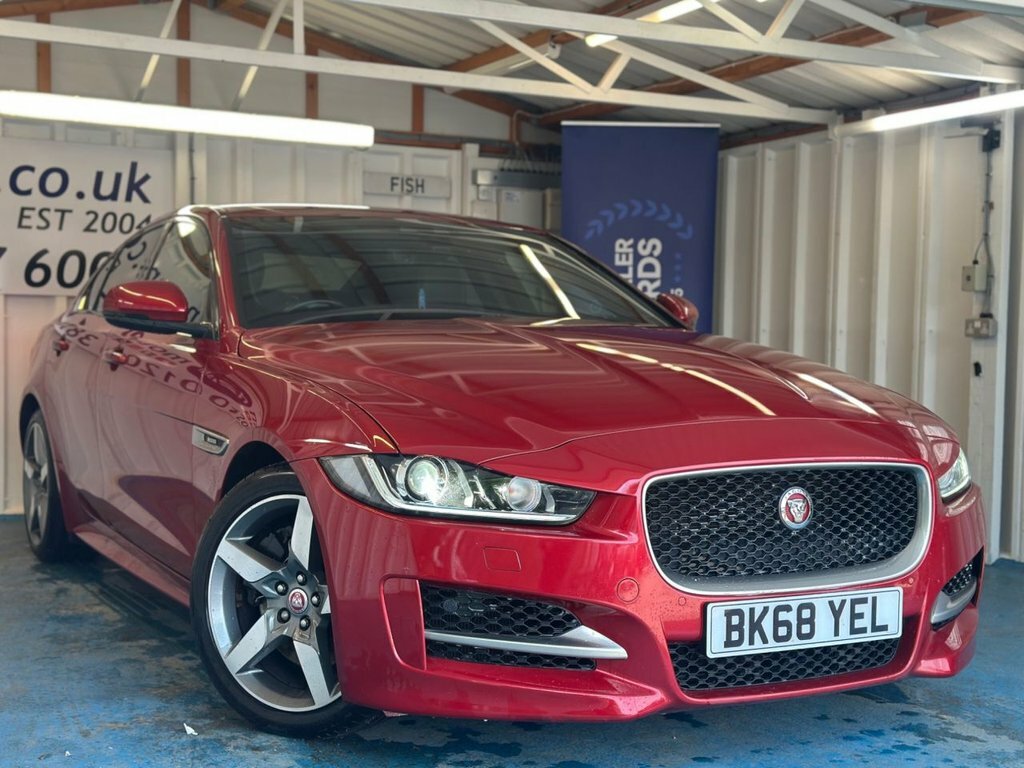 Jaguar XE 2L R-sport BK68YEL Red #3