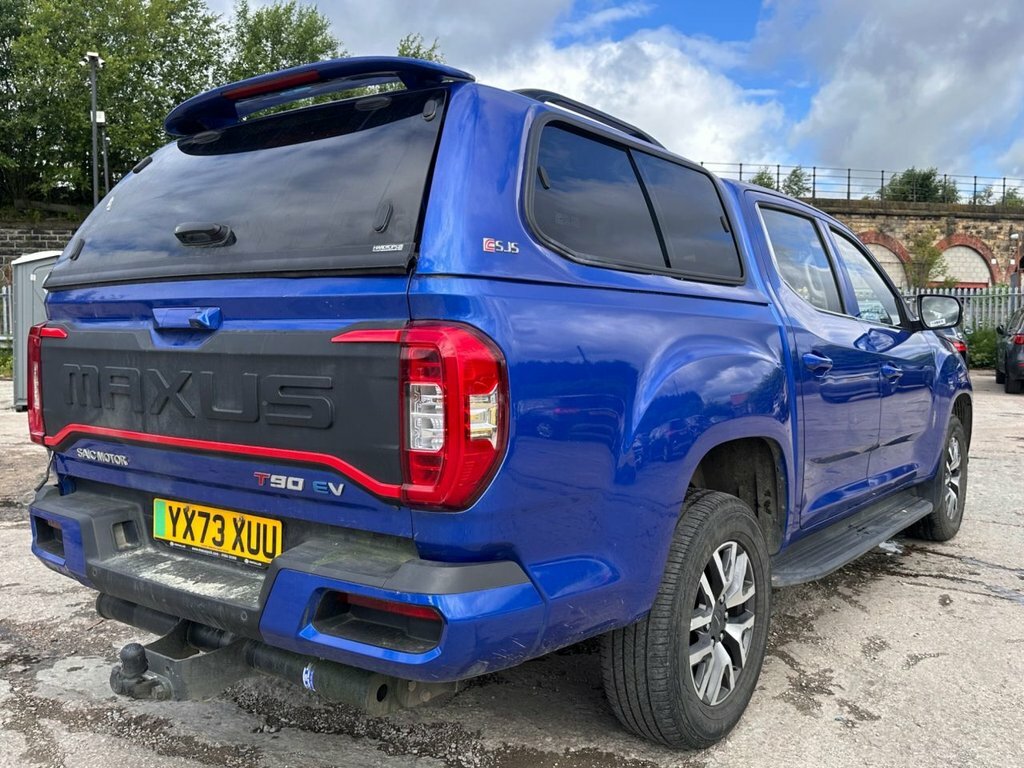 Maxus T90 130Kw Elite Double Cab Pickup 88.5Kwh Blue #9