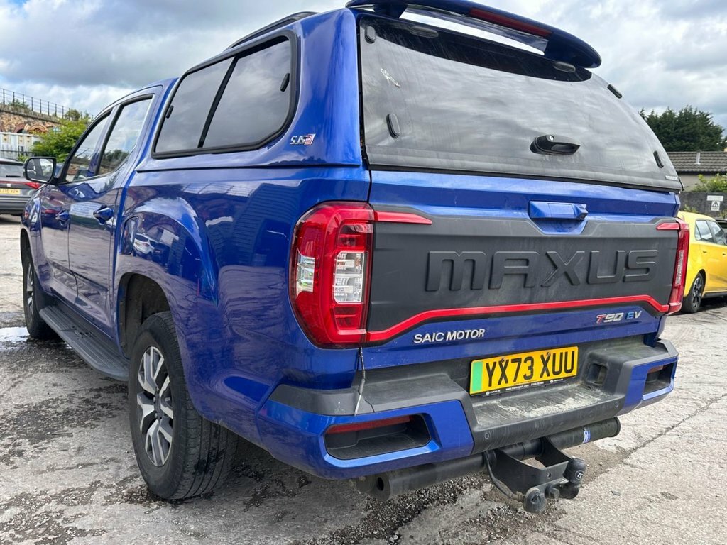Maxus T90 130Kw Elite Double Cab Pickup 88.5Kwh Blue #8