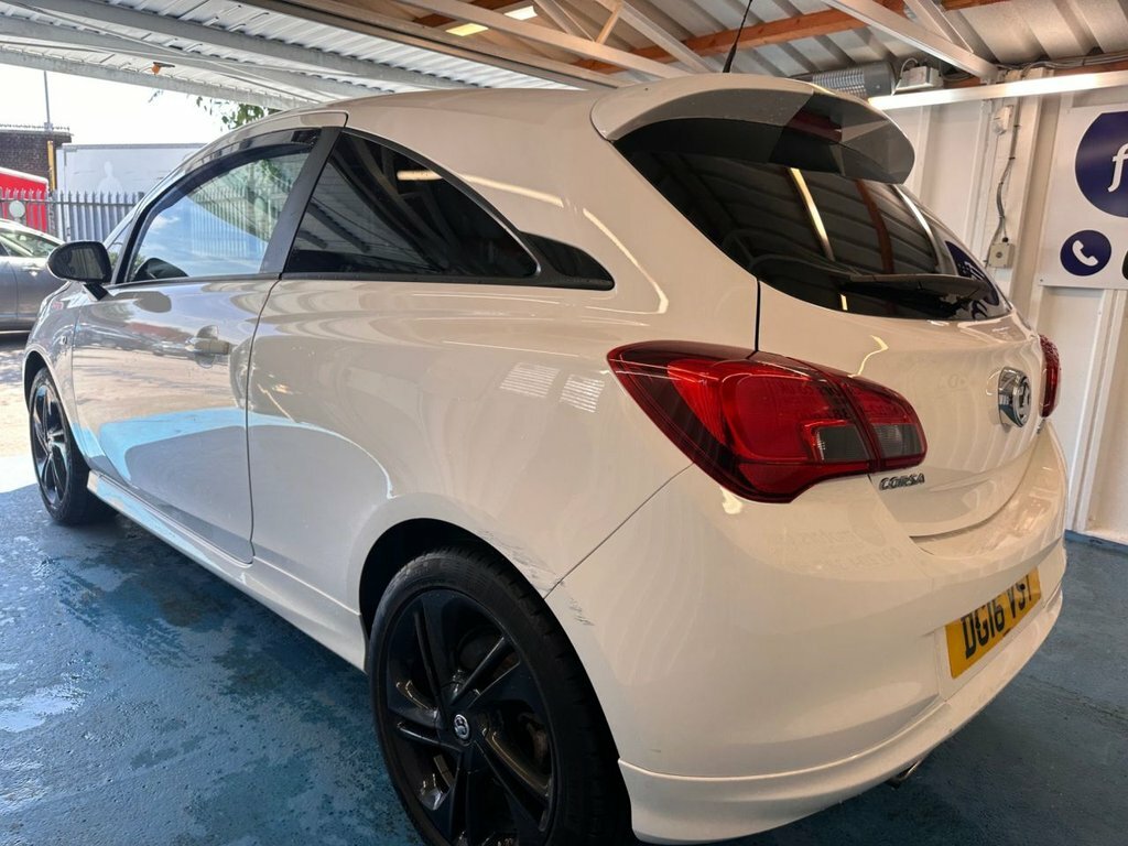 Vauxhall Corsa 1.4L Limited Edition DG16VST White #4