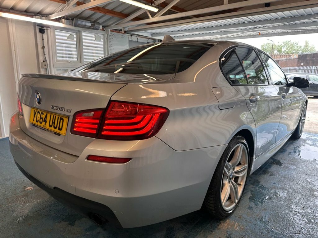 BMW 5 Series 3L M Sport YC64UUD Silver #6