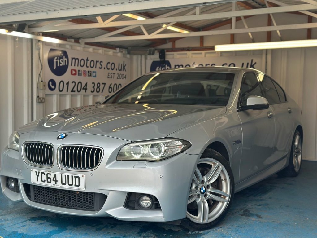 BMW 5 Series 3L M Sport YC64UUD Silver #4