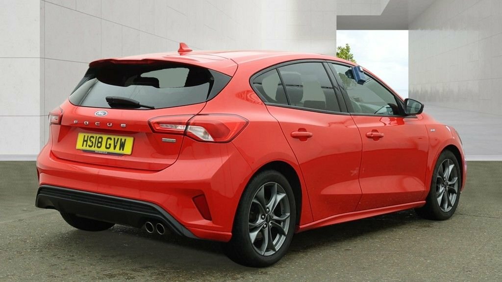 Ford Focus 1L St-line Red #5