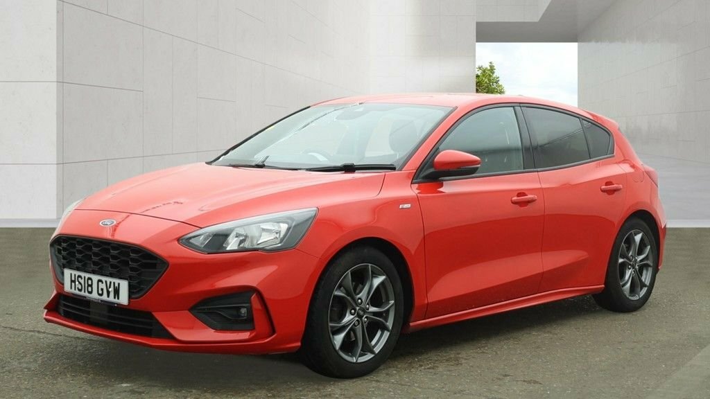 Ford Focus 1L St-line Red #3