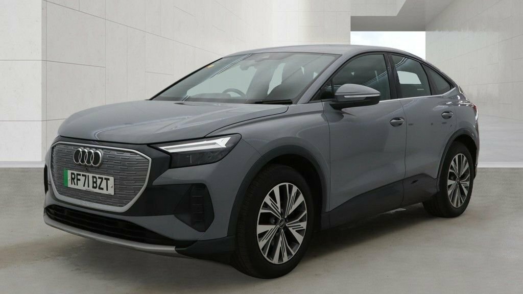 Audi Q4 E Tron Suv Grey #3