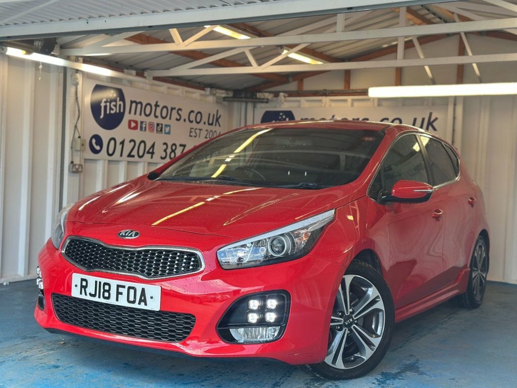 Kia Ceed 1.6L Gt-line RJ18FOA Red