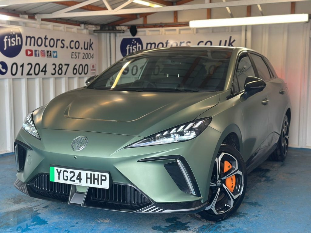 MG MG4 Hatchback Green