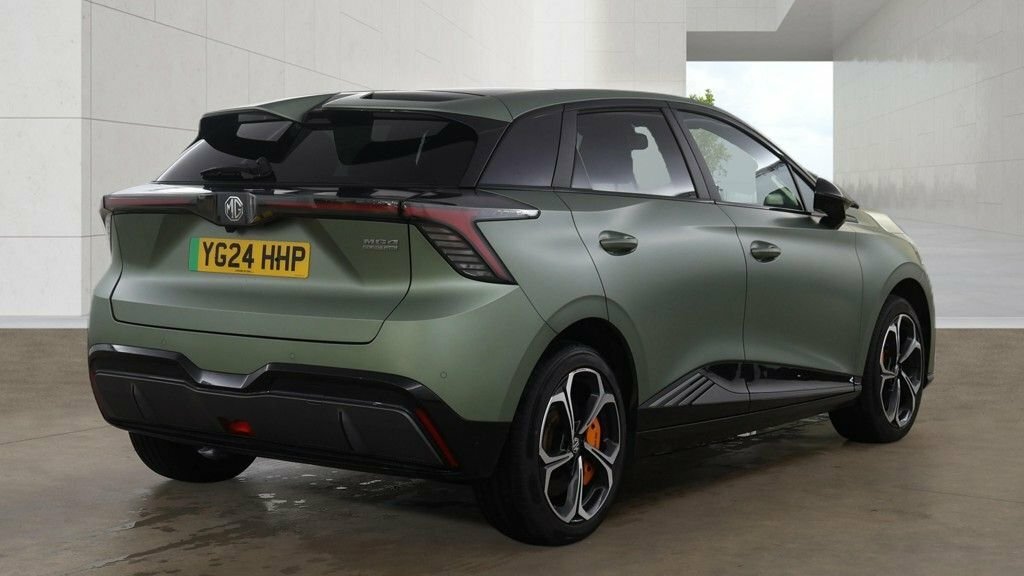 MG MG4 Hatchback Green #5