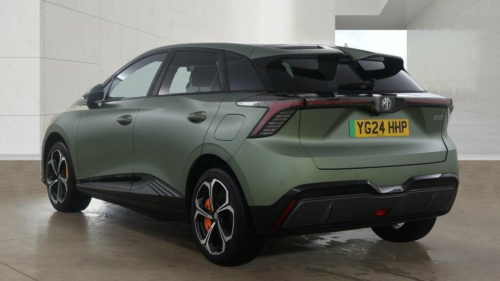 MG MG4 Hatchback Green #4