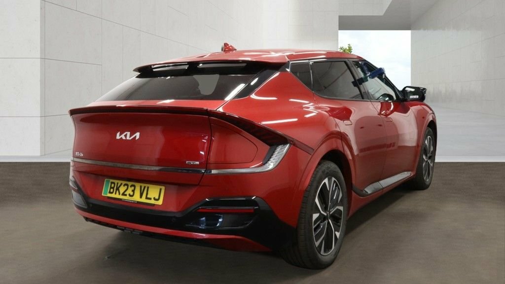 Kia EV6 Hatchback Red #5