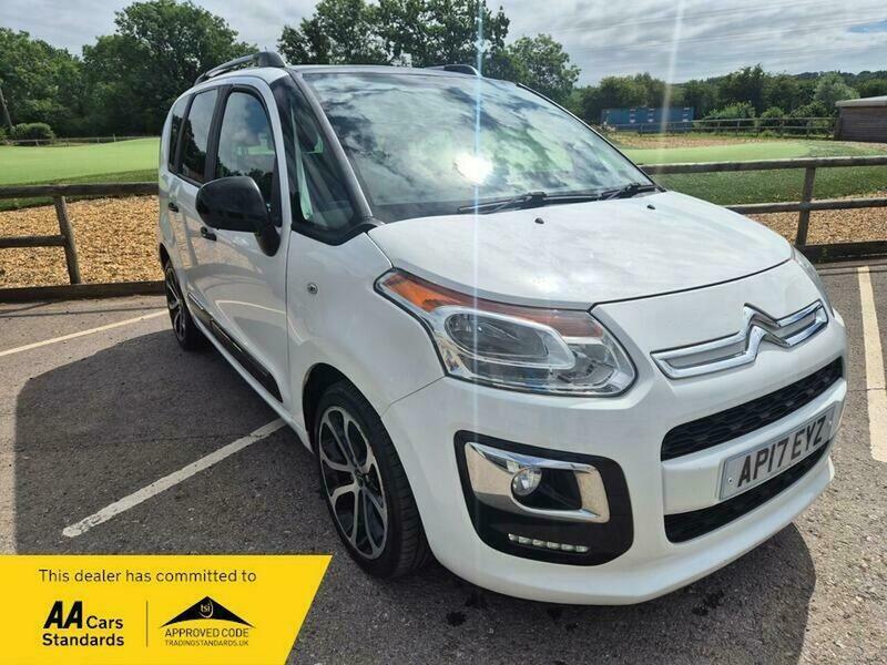 Citroen C3 Picasso 1.2 Puretech Platinum Euro White