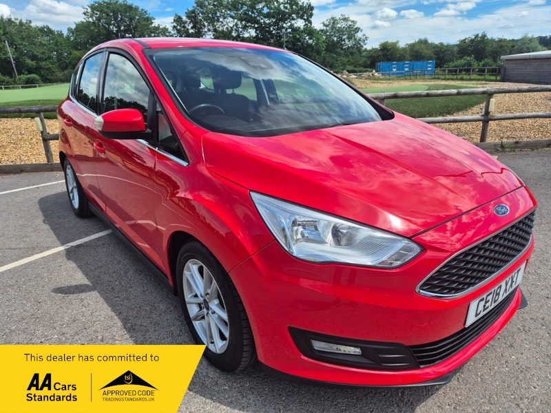 Ford C-Max 1.0T Ecoboost Zetec Euro Red