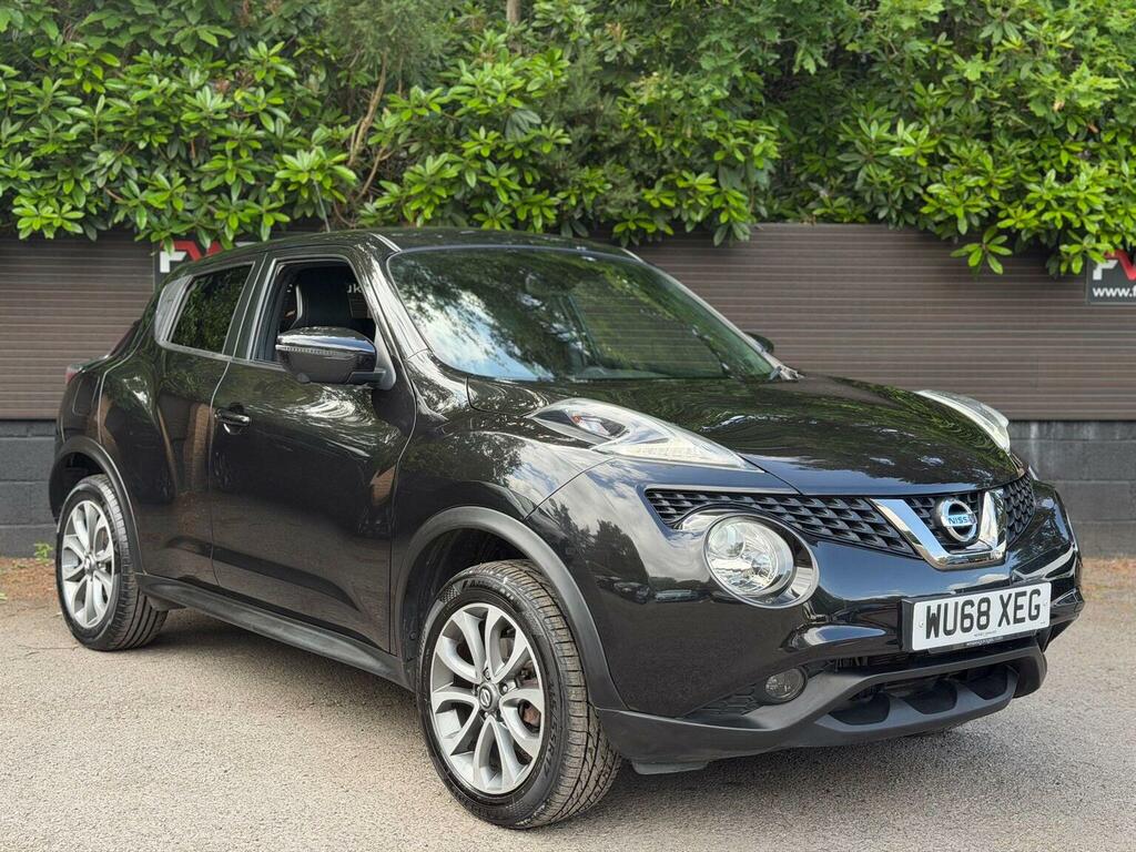 Nissan Juke 1.2 Dig-t Tekna Euro 6 Ss WU68XEG Black #2