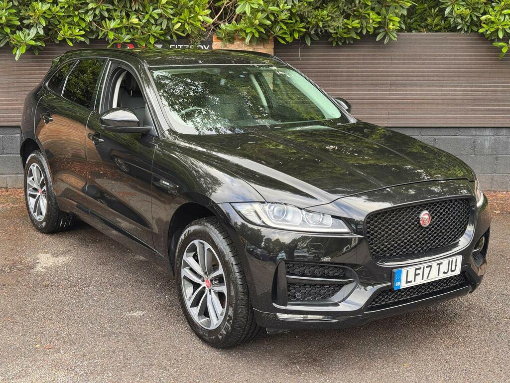 Jaguar F-Pace 2.0 D180 R-sport Awd Euro 6 Ss Black #2