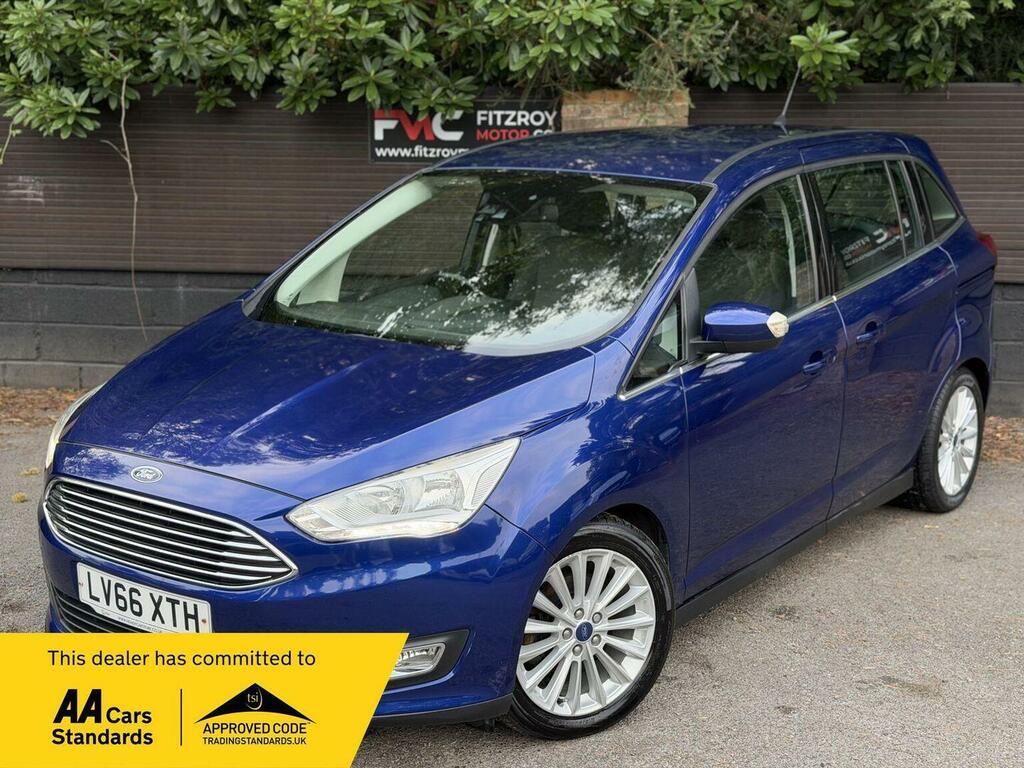 Ford Grand C-Max 2.0 Tdci Titanium Euro 6 Ss Blue