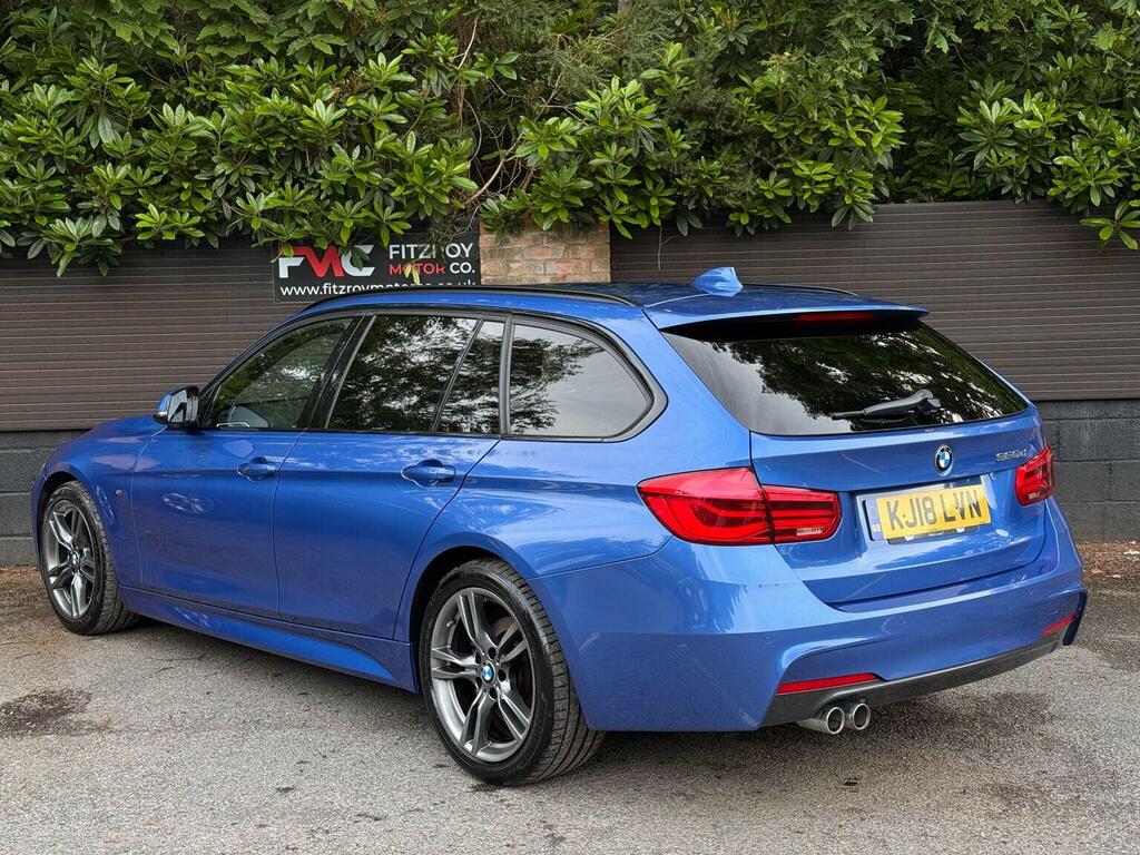 BMW 3 Series 2.0 320D M Sport Touring Euro 6 Ss Blue #4