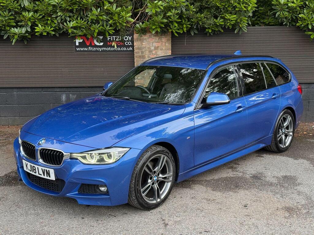 BMW 3 Series 2.0 320D M Sport Touring Euro 6 Ss Blue #3