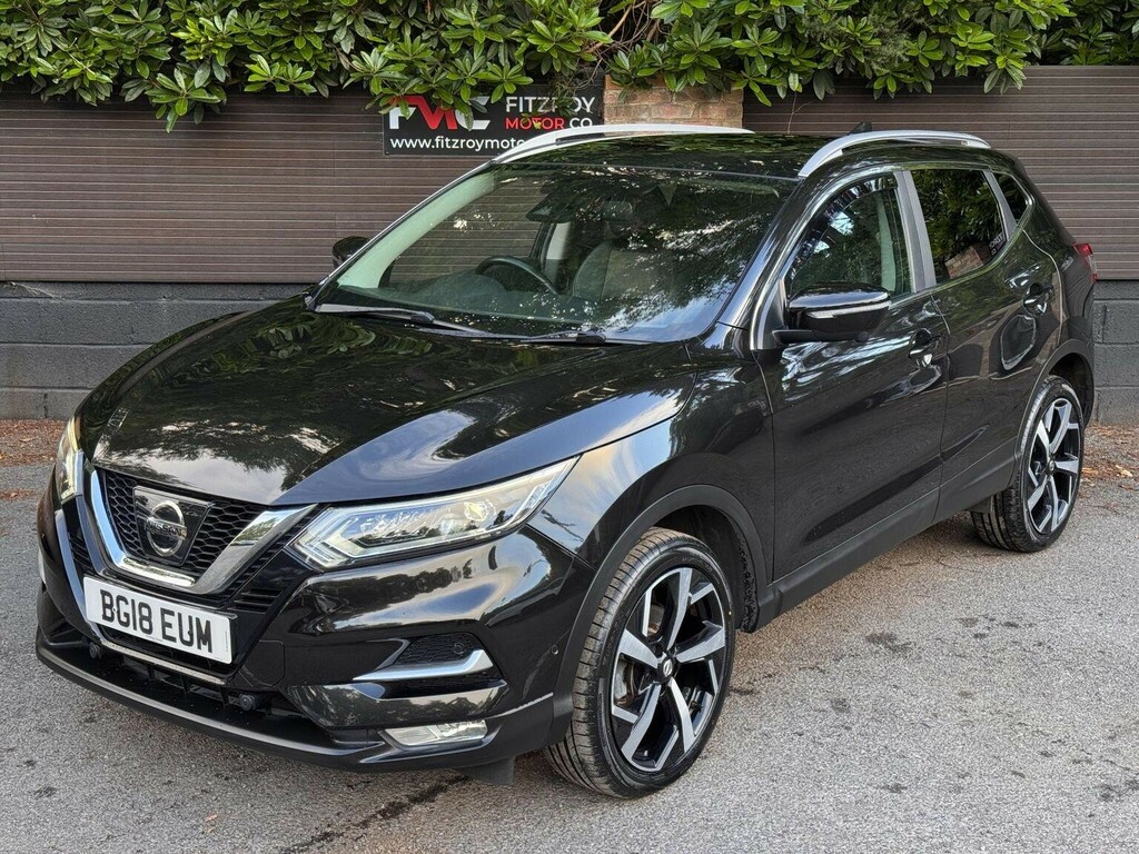Nissan Qashqai 1.2 Dig-t Tekna Euro 6 Ss BG18EUM Black #4