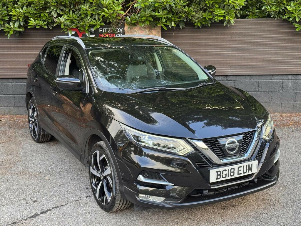 Nissan Qashqai 1.2 Dig-t Tekna Euro 6 Ss BG18EUM Black #2