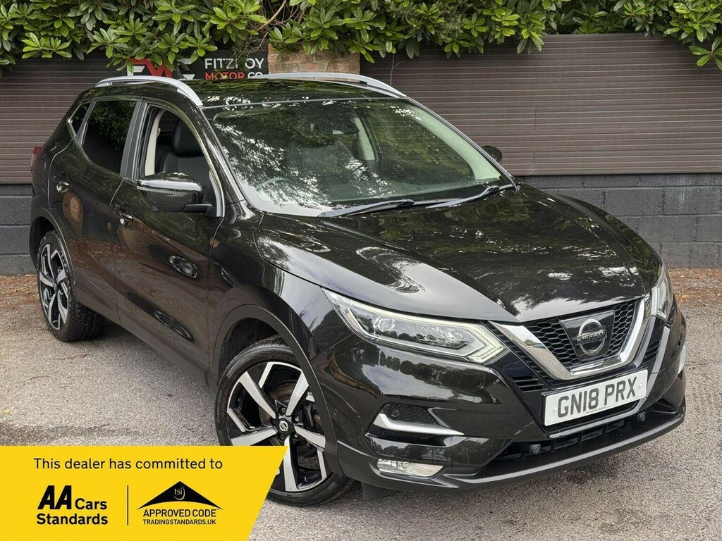 Nissan Qashqai 1.2 Dig-t Tekna Euro 6 Ss Black