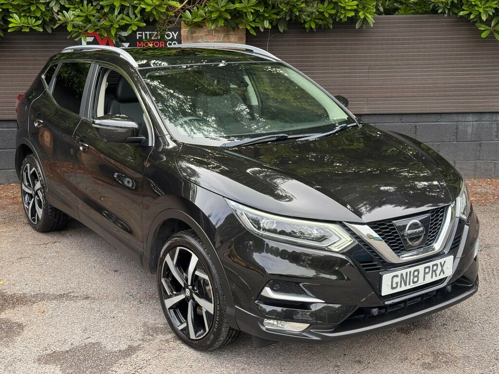 Nissan Qashqai 1.2 Dig-t Tekna Euro 6 Ss GN18PRX Black #2