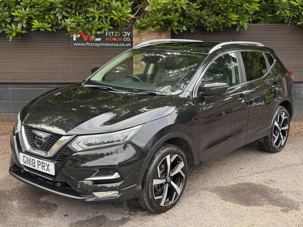 Nissan Qashqai 1.2 Dig-t Tekna Euro 6 Ss GN18PRX Black #4