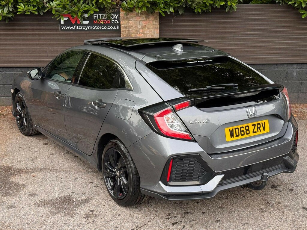 Honda Civic 1.0 Vtec Turbo Ex Euro 6 Ss WD68ZRV Grey #5