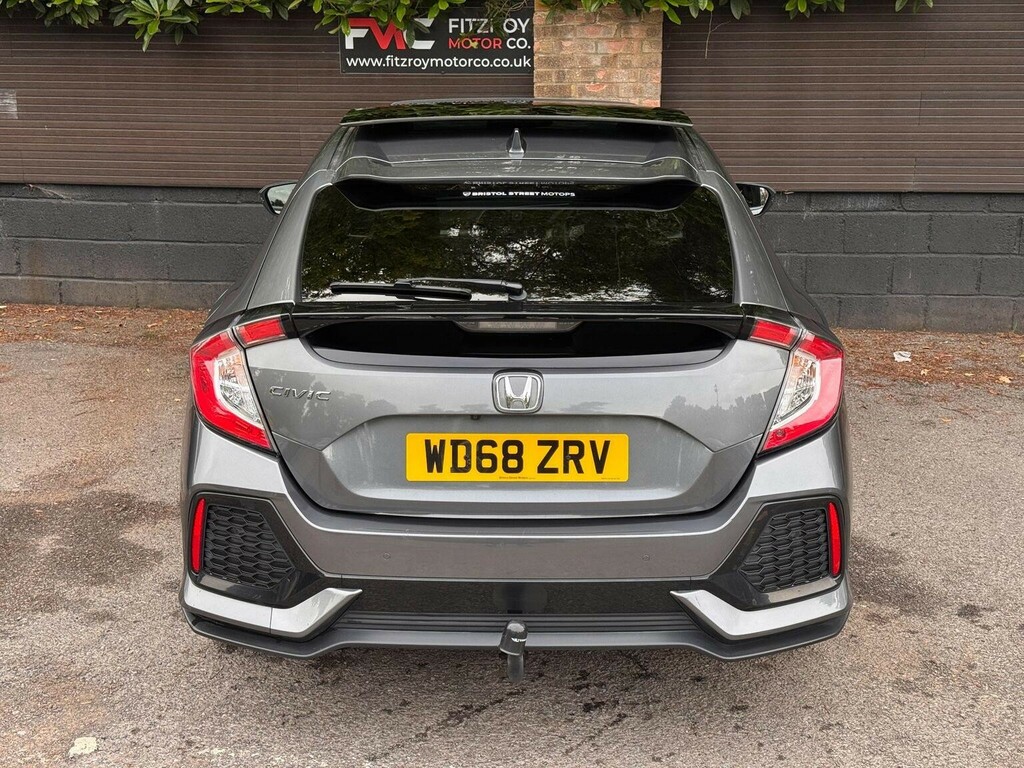 Honda Civic 1.0 Vtec Turbo Ex Euro 6 Ss WD68ZRV Grey #6