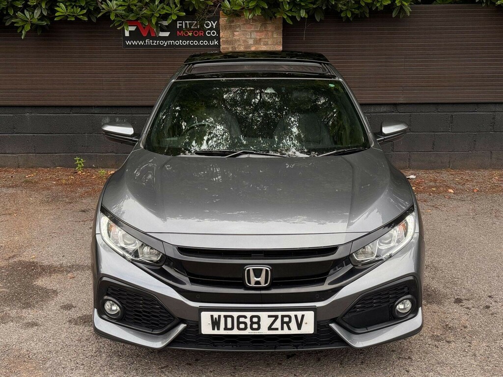 Honda Civic 1.0 Vtec Turbo Ex Euro 6 Ss WD68ZRV Grey #3