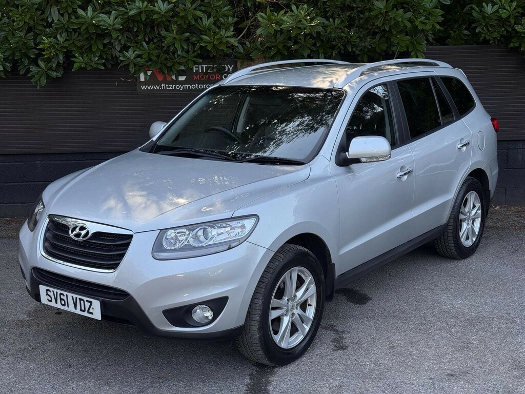 Hyundai Santa Fe 2.2 Crdi Premium 4Wd Euro 5 7 Seat Silver #4