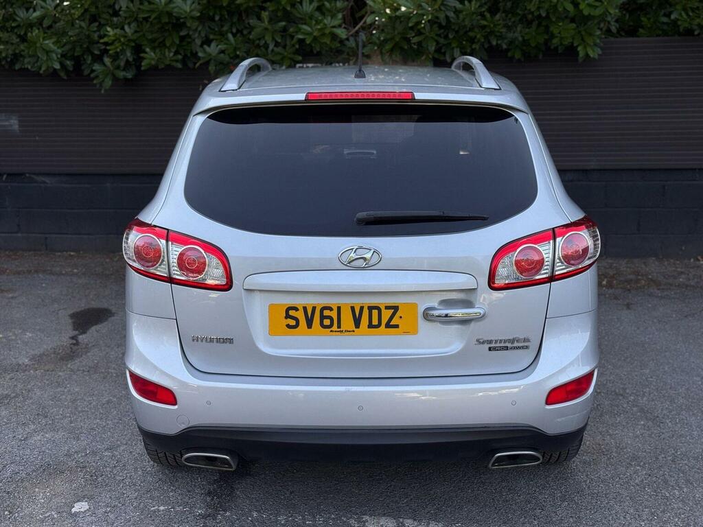 Hyundai Santa Fe 2.2 Crdi Premium 4Wd Euro 5 7 Seat Silver #6