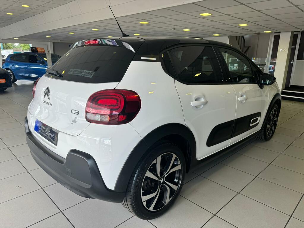 Citroen C3 Hatchback KJ23MVH White #4