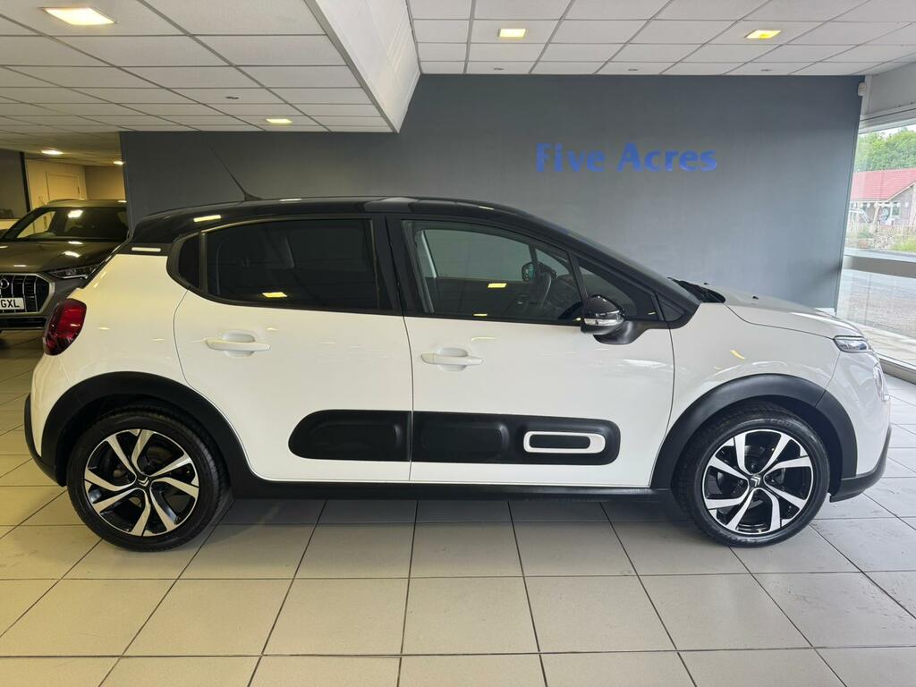 Citroen C3 Hatchback KJ23MVH White #3