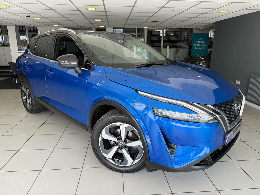 Nissan Qashqai Suv NY23JUW Blue