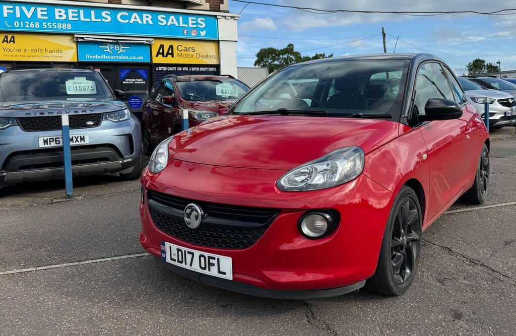 Vauxhall Adam Hatchback 1.2I Ecoflex Energised Euro 6 Ss Red