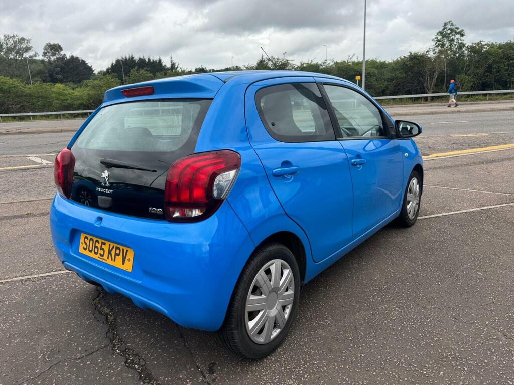 Peugeot 108 Hatchback 1.0 Active 2 Tronic Euro 6 201665 Blue #5