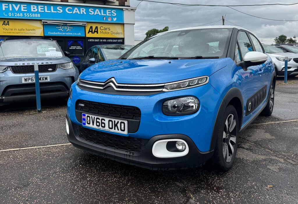 Citroen C3 1.2 Puretech Feel Euro 6 Blue