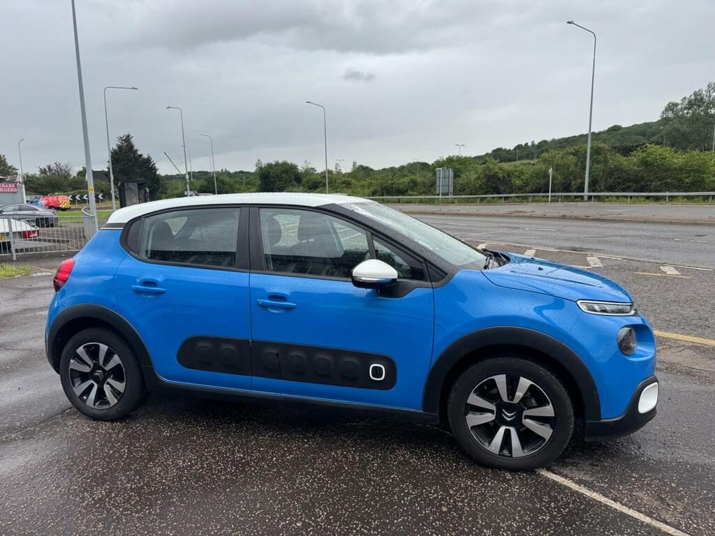 Citroen C3 1.2 Puretech Feel Euro 6 Blue #4
