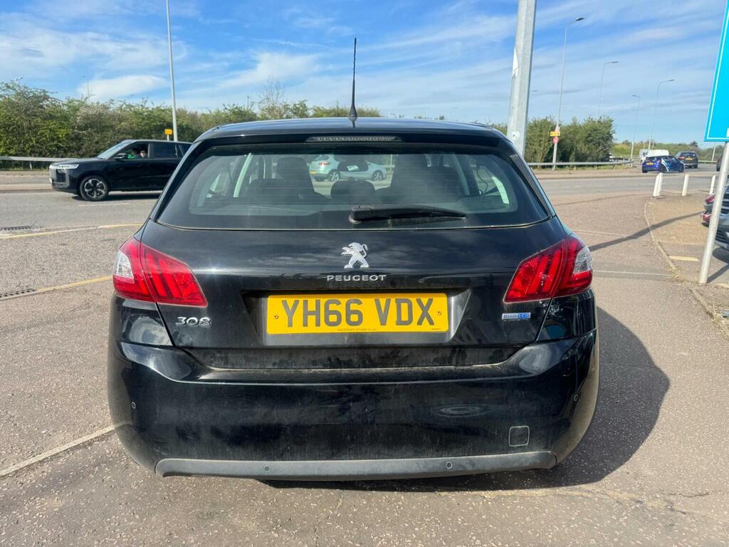Peugeot 308 2.0 Bluehdi Allure Euro 6 Ss Black #4