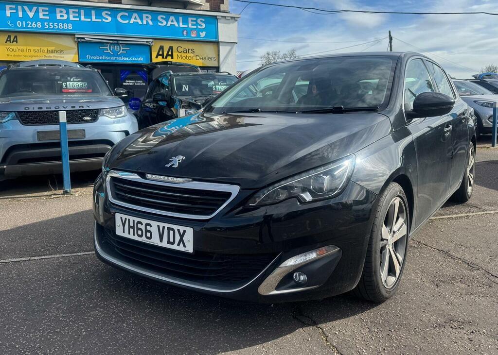 Peugeot 308 2.0 Bluehdi Allure Euro 6 Ss Black