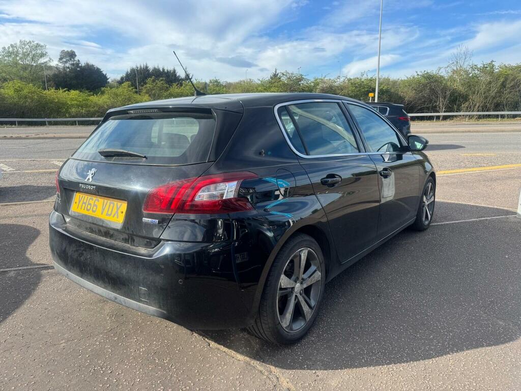 Peugeot 308 2.0 Bluehdi Allure Euro 6 Ss Black #5