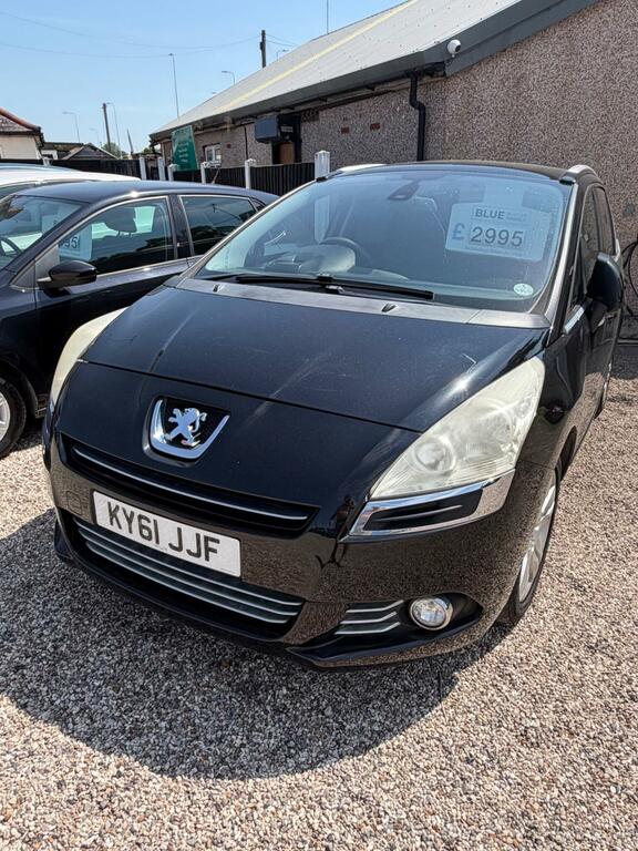 Peugeot 5008 2.0 Hdi Exclusive Euro 5 Black #3