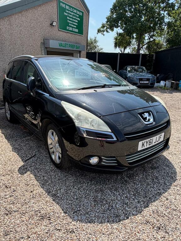 Peugeot 5008 2.0 Hdi Exclusive Euro 5 Black